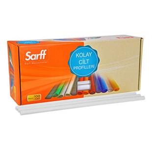 Sarff Sırtlık - Beyaz Cilt Profili 10mm 100'lü 15203008