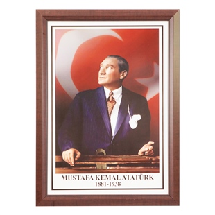 İnter Atatürk Portresi 35x50 Lamine Çerçeve 824-2