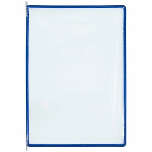 Art Şömiz A4 Mafsallı Mavi Renk Askılı Dosya Taşıyıcı ve Evrak Sunum Ünitesi PVC