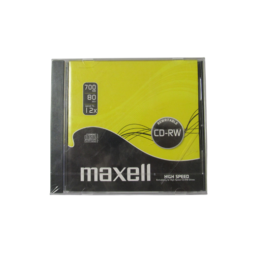 MAXELL CD CDRW MXL 4-12X 700MB 80 MİN KUTULU