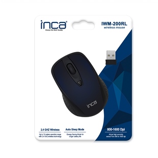 Inca Kablosuz Fare - 1600DPI 2.4 Ghz Mouse IWM-200RL