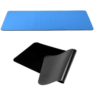 Elba Geniş Mouse Pad Siyah-Mavi Renk Kumaş 600x350x2