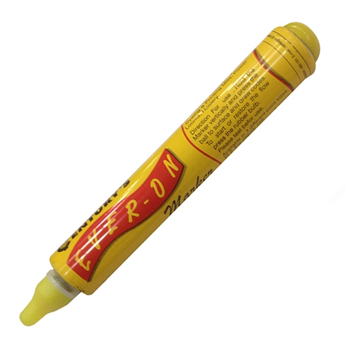 Century's Sarı Tekstil Kalemi Ever-On Marker