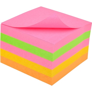 3m Post-it 654s-n Supersticky neon 76x76