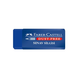 Faber Castell silgi dust-free 30'lu 187136 sınav/mavi