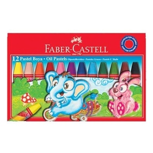 Faber Castell pastel red line oil 12 renk 125312